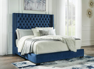 Coralayne Blue Queen Bed Product Image